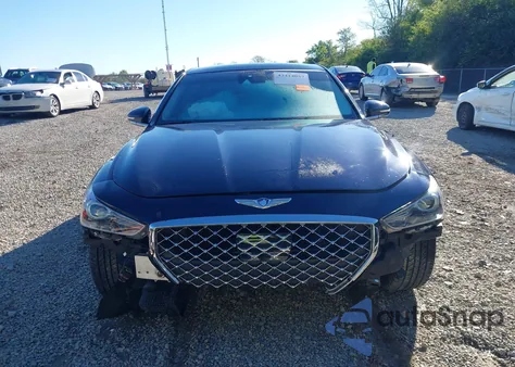 2019 Genesis G70 3.3T Advanced из США, поврежденный, VIN KMTG54LE0KU034628